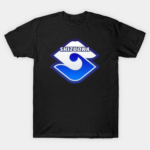 Shizuoka Municipality Japanese Symbol T-Shirt by PsychicCat